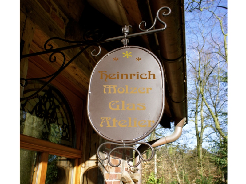 Ladenschild Aushängeschild Geschäfts- Aushang, Ausleger, Restaurant-Schild