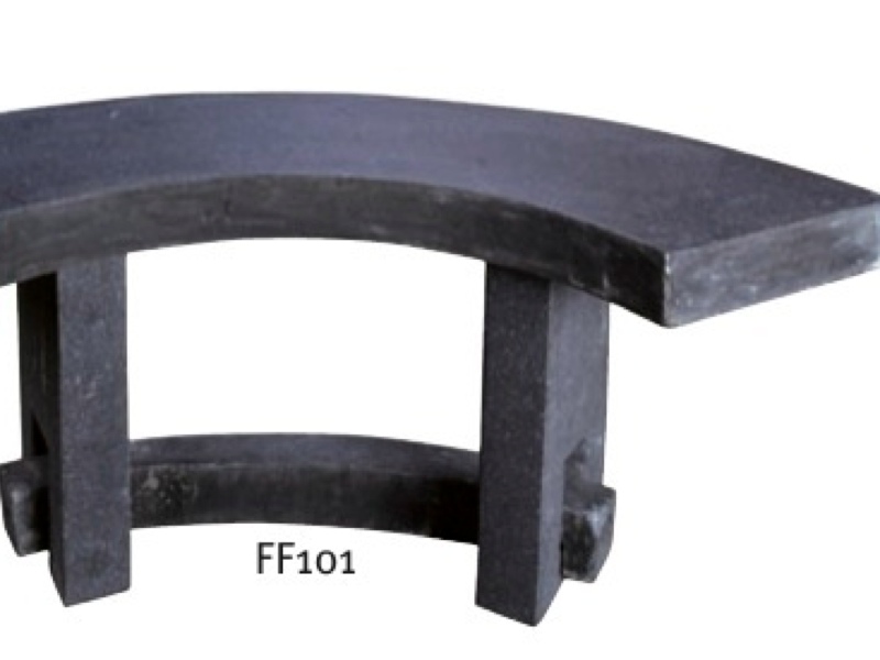 Sitzbank im Granit-Look, Sitzrunde für Feuerstelle | eBay