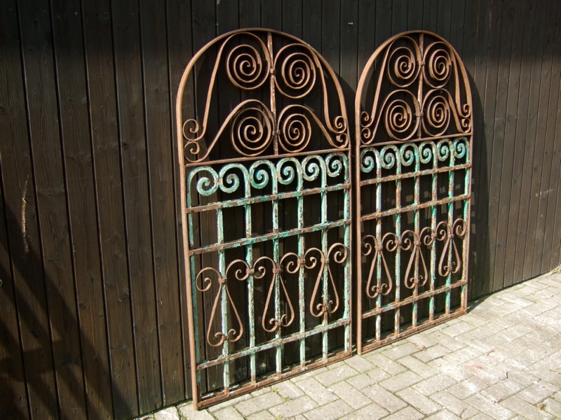 Gartentörchen,Tor, Gitter, antik Schmiedeeisen Gartentor Zaun Garten