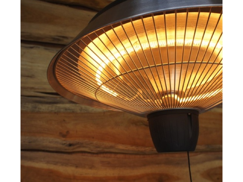 Infrarot Heizung zur Erwärmung der Raucherecke, Garten Heizstrahler